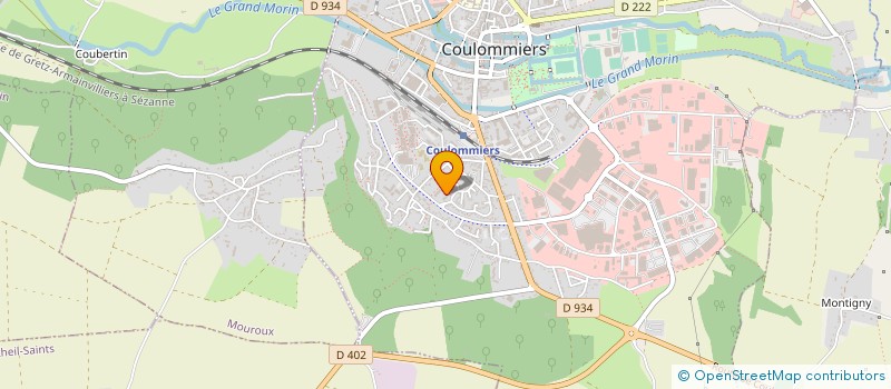 localisation de l'entreprise MADAME OCEANE VODOZ à COULOMMIERS