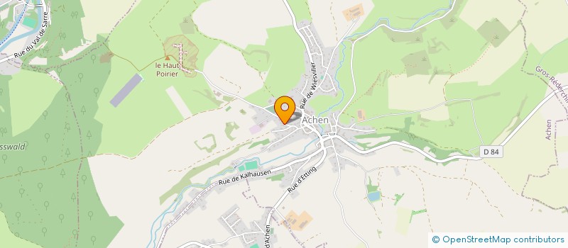 localisation de l'entreprise MADAME OCEANE WENDLING  ACHEN