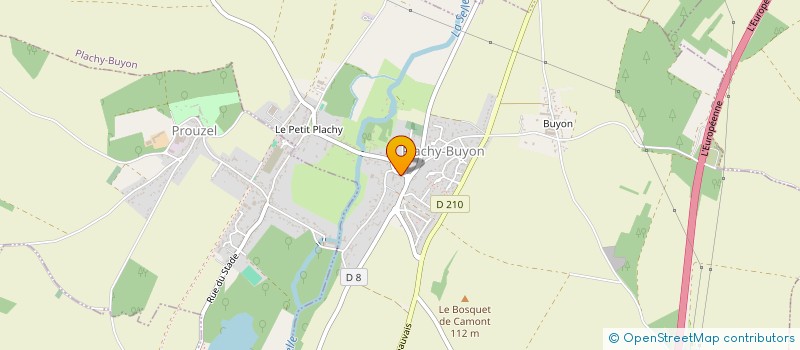 localisation de l'entreprise MADAME OCEANE WILLO  PLACHY-BUYON