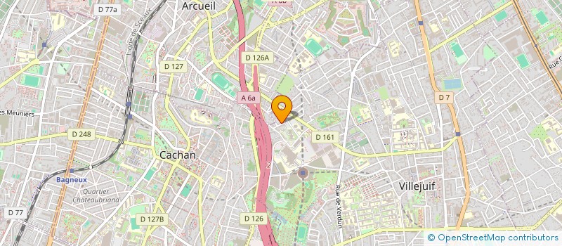 localisation de l'entreprise MADAME OCEANE YAHIAOUI à VILLEJUIF