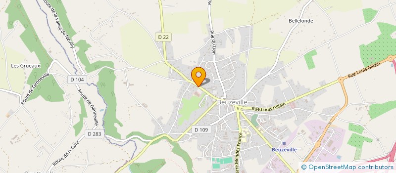 localisation de l'entreprise MADAME OCEANNE BOULOUARN  FOULBEC