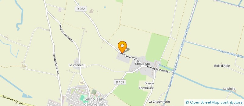 localisation de l'entreprise MADAME OCEANNE BOUYER  SAINT-JEAN-DE-LIVERSAY