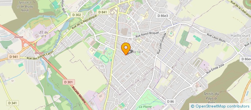 localisation de l'entreprise MADAME OCEANNE GEENONS  BRUAY-LA-BUISSIERE