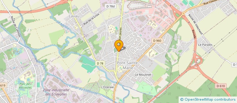 localisation de l'entreprise MADAME OCEANNE KRAFT  PONT-SAINTE-MARIE