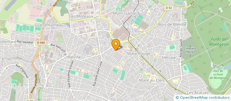 localisation de l'entreprise MADAME OCEANNE MEZANGER à LE HAVRE