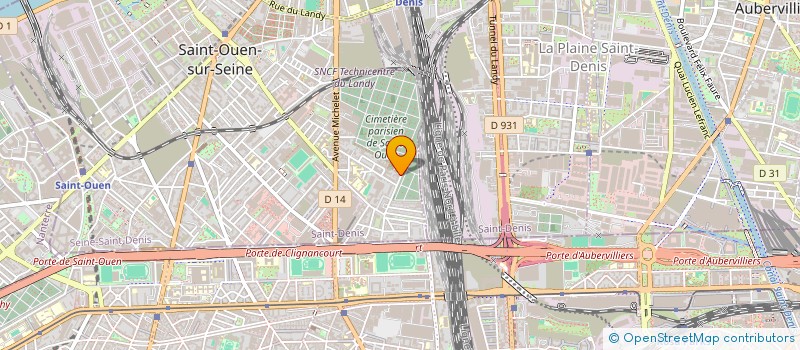 localisation de l'entreprise MADAME OCEANNE MIRE  SAINT-OUEN-SUR-SEINE