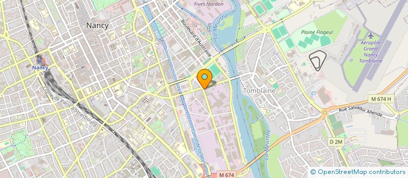 localisation de l'entreprise MADAME OCEANNE MROZINSKI  NANCY