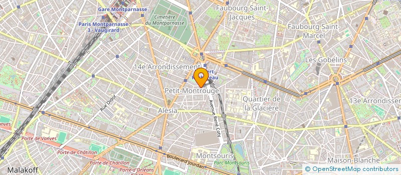 localisation de l'entreprise MADAME OCEANNE PACOT  PARIS 14