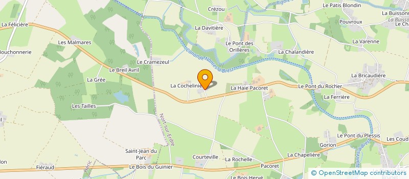 localisation de l'entreprise MADAME OCEANNE PAILLUSSON à NORT-SUR-ERDRE