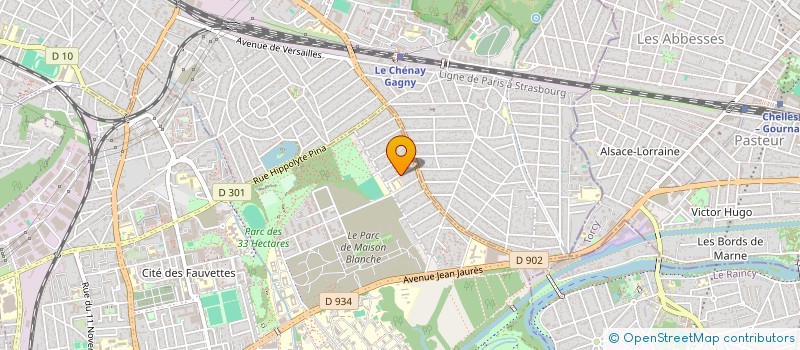 localisation de l'entreprise MADAME OCILIA FERNANDES à NEUILLY-SUR-MARNE