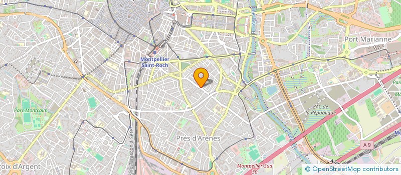 localisation de l'entreprise MADAME OCTAVIE AMAT à MONTPELLIER