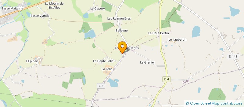 localisation de l'entreprise MADAME OCTAVIE GAUFFRETEAU à BRESSUIRE