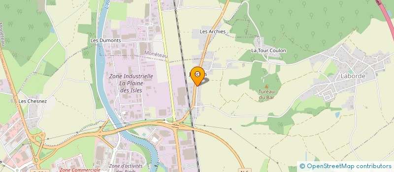 localisation de l'entreprise MADAME OCTAVIE LAUNAY  PERRIGNY