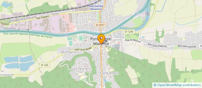 localisation de l'entreprise MADAME OCTAVIE PAREEAG à PONT-SAINTE-MAXENCE