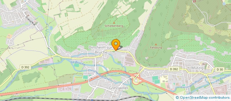 localisation de l'entreprise MADAME OCTAVIE SCHEIDECKER  DINSHEIM-SUR-BRUCHE