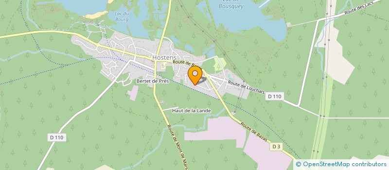 localisation de l'entreprise MADAME OCTAVIE SOANDRIANA  HOSTENS