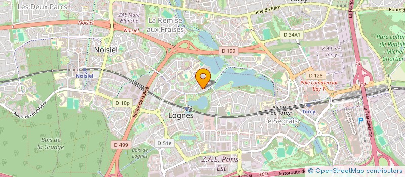 localisation de l'entreprise MADAME ODAIT MEAS à LOGNES