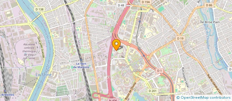 localisation de l'entreprise MADAME ODAYA HARROCH  CRETEIL