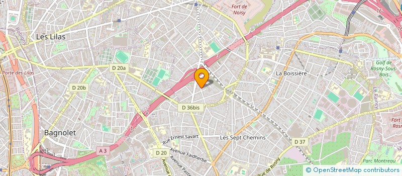 localisation de l'entreprise MADAME ODEA SAADA à ROMAINVILLE