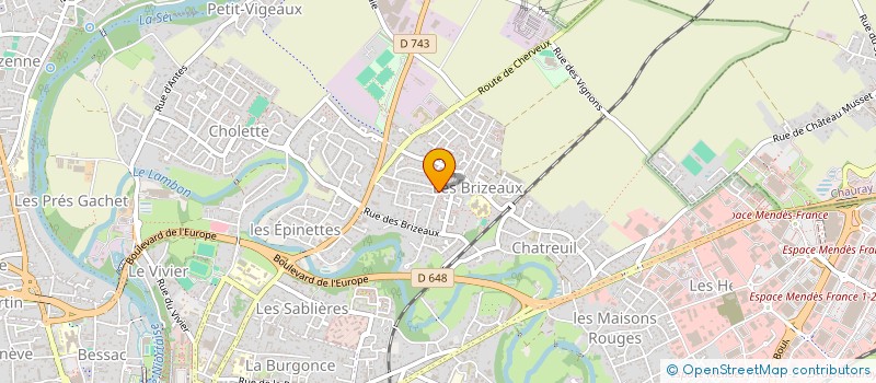 localisation de l'entreprise MADAME ODELIA MOUCLIER à SAINT-DENIS