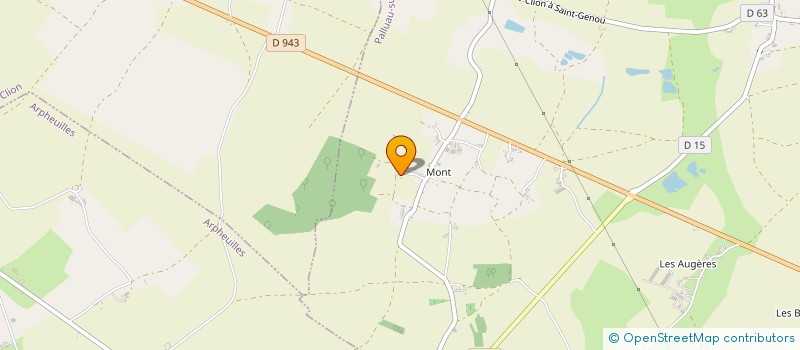 localisation de l'entreprise MADAME ODELIE CHERRIER à PALLUAU-SUR-INDRE