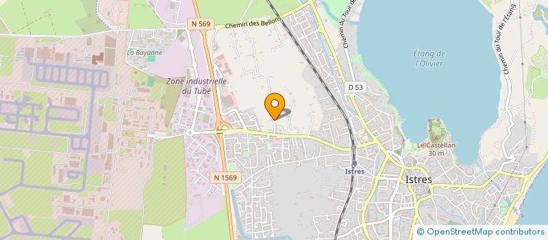 localisation de l'entreprise MADAME ODESSA HEQUET  ISTRES