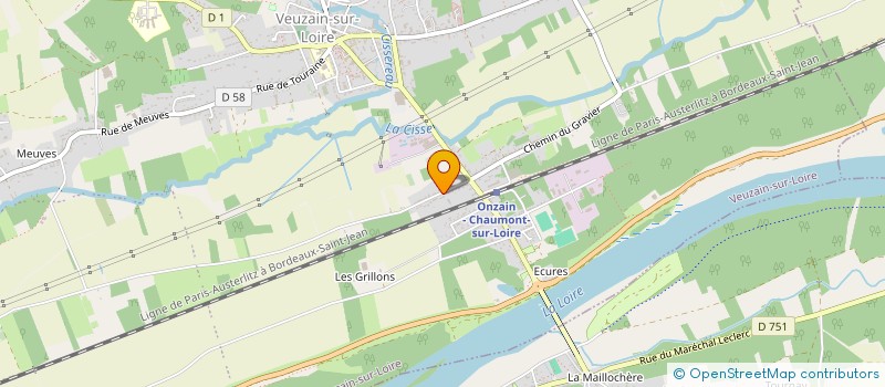 localisation de l'entreprise MADAME ODESSA VOLUZAN à VEUZAIN-SUR-LOIRE
