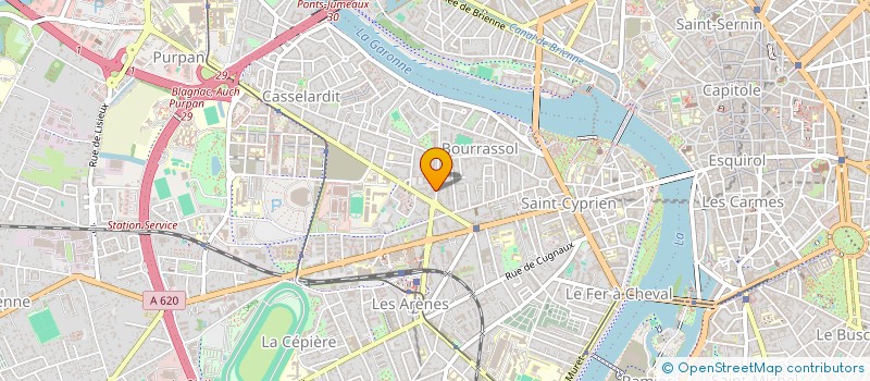localisation de l'entreprise MADAME ODETE PEREIRA DOS SANTOS à TOULOUSE