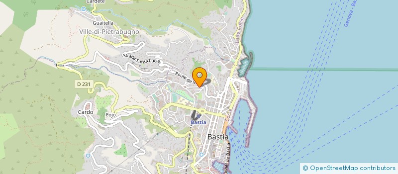 localisation de l'entreprise MADAME ODETTE ADDE à BASTIA