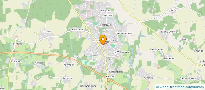 localisation de l'entreprise MADAME ODETTE BABIN à KERVIGNAC