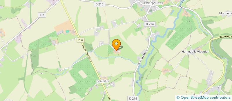 localisation de l'entreprise MADAME ODETTE BACHELOT  LONGVILLERS