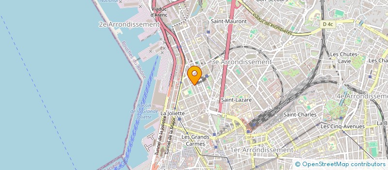 localisation de l'entreprise MADAME ODETTE BAIN à MARSEILLE