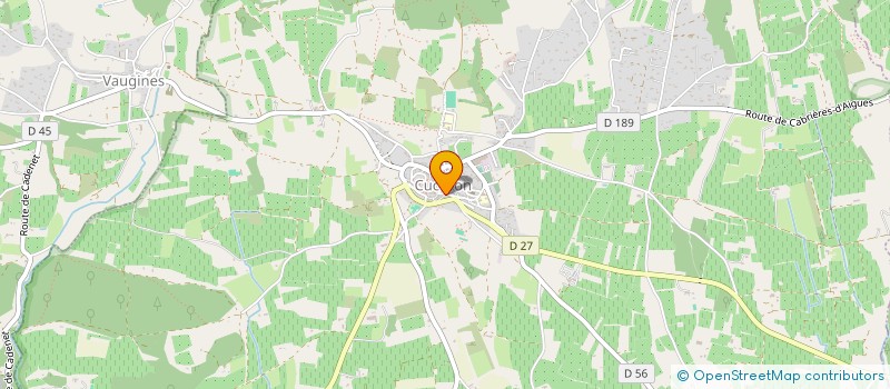localisation de l'entreprise MADAME ODETTE BARNOUIN à CUCURON