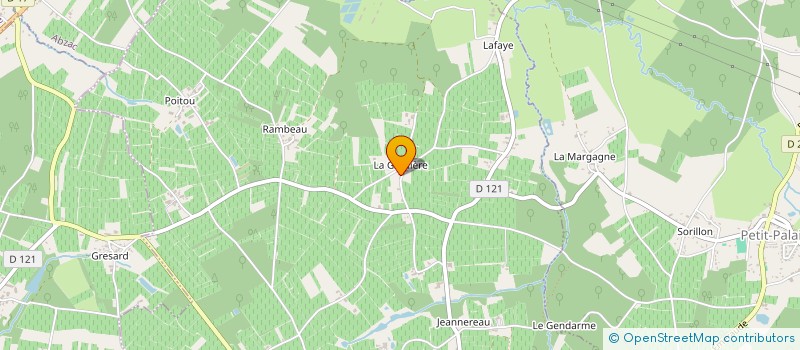 localisation de l'entreprise MADAME ODETTE BOMBEAU à LUSSAC