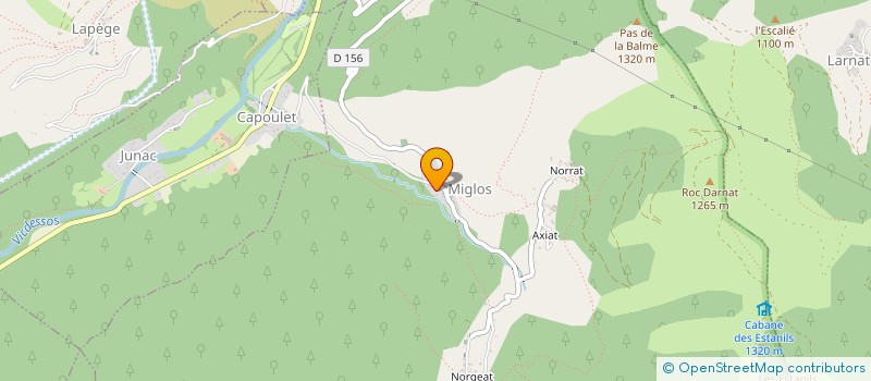 localisation de l'entreprise MADAME ODETTE BONNANS à MIGLOS