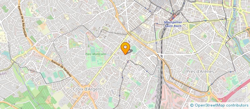 localisation de l'entreprise MADAME ODETTE BONNIER à MONTPELLIER
