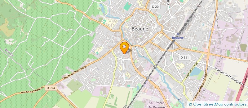 localisation de l'entreprise MADAME ODETTE BOUCHARD à BEAUNE