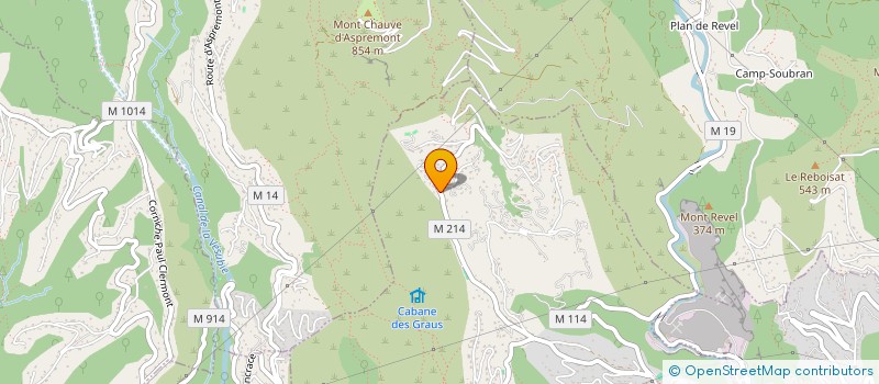 localisation de l'entreprise MADAME ODETTE CAPACCI  FALICON