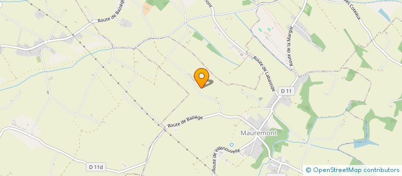 localisation de l'entreprise MADAME ODETTE CAUNES  MAUREMONT