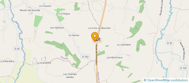 localisation de l'entreprise MADAME ODETTE CHARPENTIER à SAP-EN-AUGE