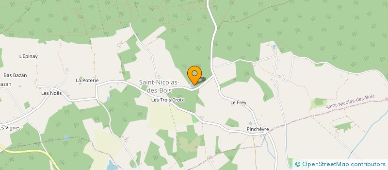 localisation de l'entreprise MADAME ODETTE CHICAULT à ECOUVES
