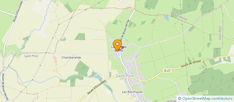 localisation de l'entreprise MADAME ODETTE COSTA  SAINT-PONT