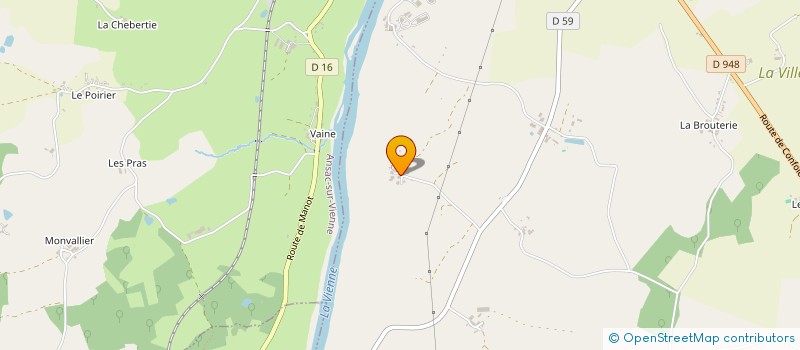 localisation de l'entreprise MADAME ODETTE DARCONNAT à SAINT-MAURICE-DES-LIONS