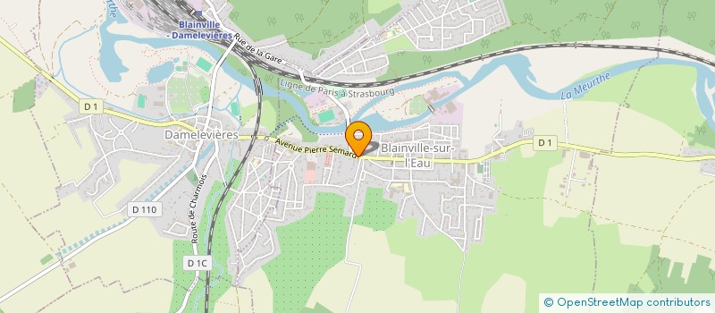 localisation de l'entreprise MADAME ODETTE DEMANGET à BLAINVILLE-SUR-L'EAU