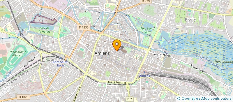 localisation de l'entreprise MADAME ODETTE DENIS à AMIENS