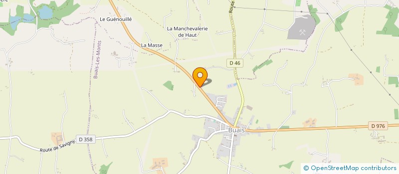 localisation de l'entreprise MADAME ODETTE DEROUET  BUAIS-LES-MONTS