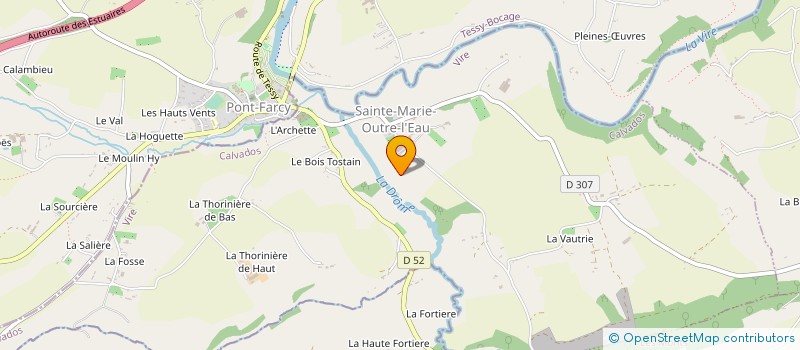 localisation de l'entreprise MADAME ODETTE DUBOIS à NOUES DE SIENNE