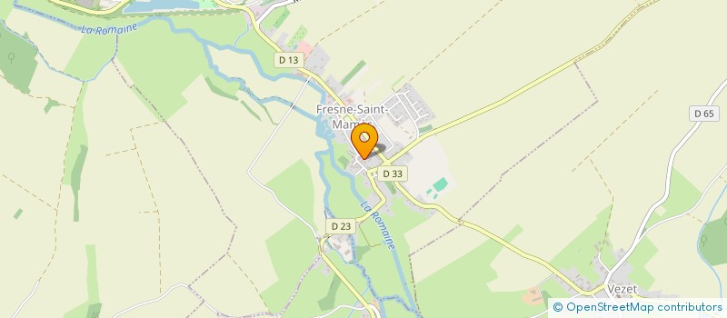 localisation de l'entreprise MADAME ODETTE FOUIN à FRESNE-SAINT-MAMES