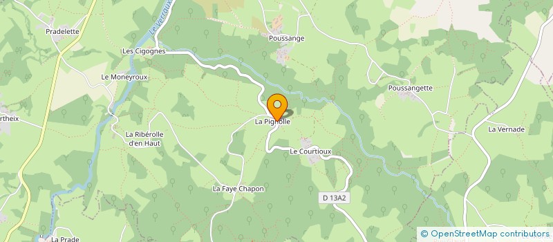 localisation de l'entreprise MADAME ODETTE FOURNIER à CLUGNAT