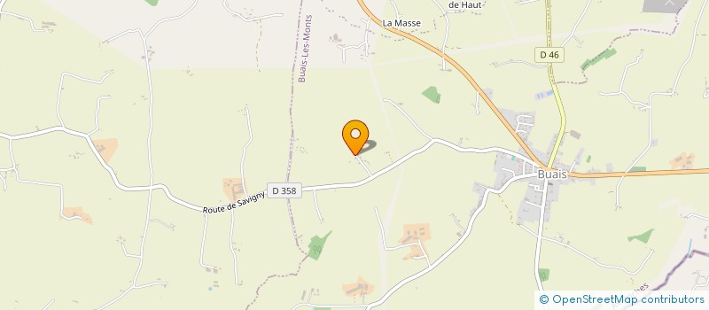 localisation de l'entreprise MADAME ODETTE FOURNIERE à BUAIS-LES-MONTS